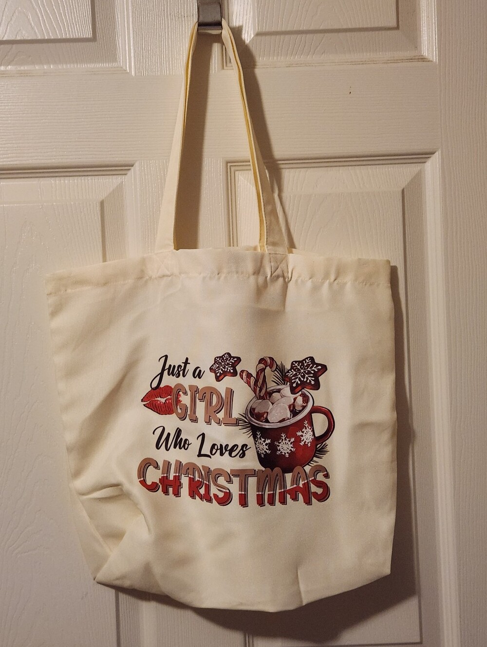 NWOT, CHRISTMAS TOTE BAG